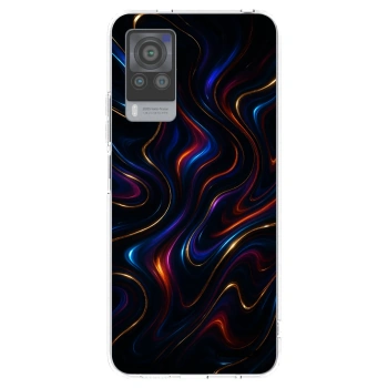 Picasee silikónový prehľadný obal pre Vivo X60 Pro 5G - Noir