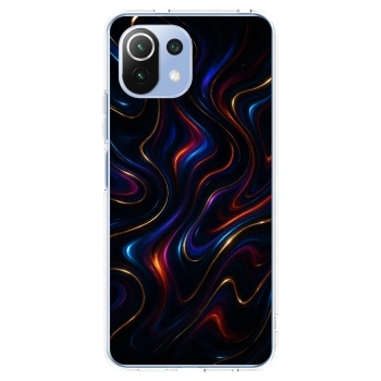 Picasee silikónový prehľadný obal pre Xiaomi 11 Lite 5G NE - Noir