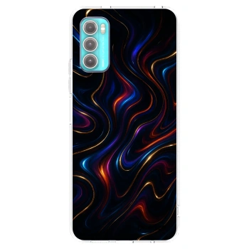 Picasee silikónový prehľadný obal pre Motorola Moto G60 - Noir