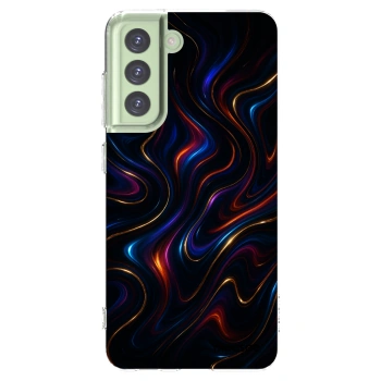 Picasee silikónový prehľadný obal pre Samsung Galaxy S21 FE 5G - Noir