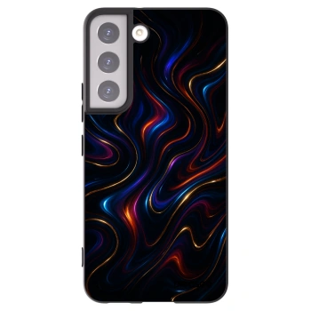 Picasee silikónový čierny obal pre Samsung Galaxy S22 5G - Noir