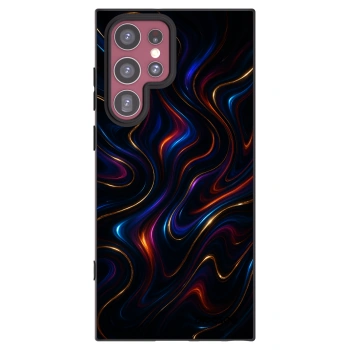 Picasee silikónový čierny obal pre Samsung Galaxy S22 Ultra 5G - Noir