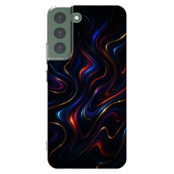 Picasee silikónový prehľadný obal pre Samsung Galaxy S22+ 5G - Noir