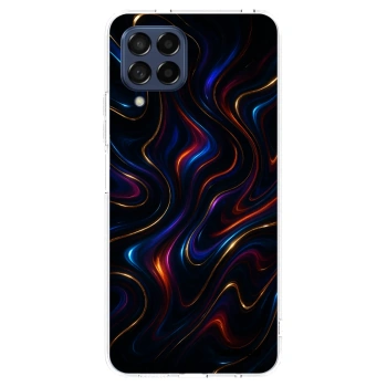 Picasee silikónový prehľadný obal pre Samsung Galaxy M53 5G - Noir