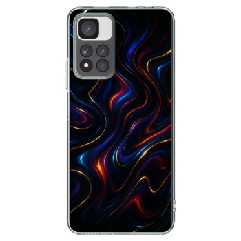 Picasee silikónový prehľadný obal pre Xiaomi Redmi Note 11 Pro+ 5G - Noir