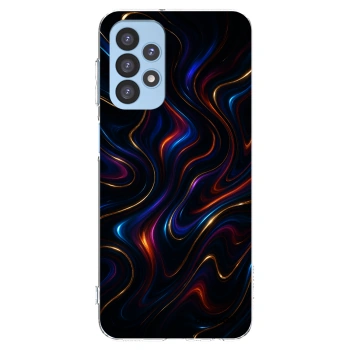 Picasee silikónový prehľadný obal pre Samsung Galaxy A23 A235F 4G - Noir