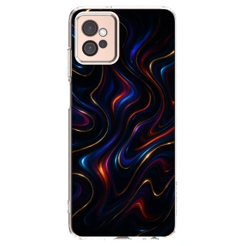 Picasee silikónový prehľadný obal pre Motorola Moto G32 - Noir