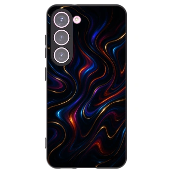 Picasee silikónový čierny obal pre Samsung Galaxy S23 5G - Noir