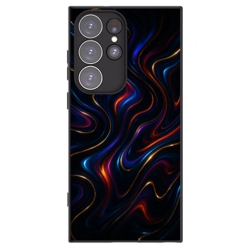 Picasee silikónový čierny obal pre Samsung Galaxy S23 Ultra 5G - Noir