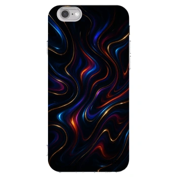 Picasee silikónový prehľadný obal pre Apple iPhone 6/6S - Noir