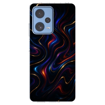 Picasee silikónový prehľadný obal pre Xiaomi Redmi Note 12 Pro 5G - Noir