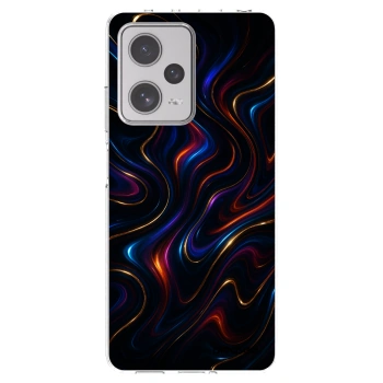 Picasee silikónový prehľadný obal pre Xiaomi Redmi Note 12 Pro+ 5G - Noir