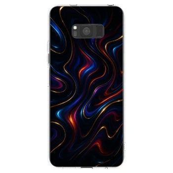 Picasee silikónový prehľadný obal pre Samsung Galaxy S8 G950F - Noir