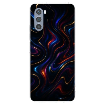 Picasee silikónový prehľadný obal pre Motorola Moto G62 - Noir