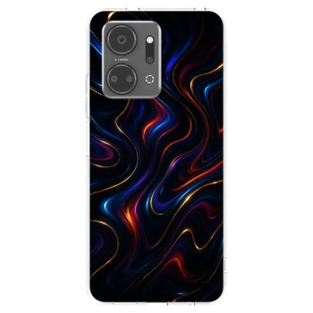 Picasee silikónový prehľadný obal pre Honor X7a - Noir
