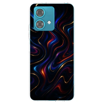 Picasee silikónový prehľadný obal pre Motorola Edge 40 Neo - Noir