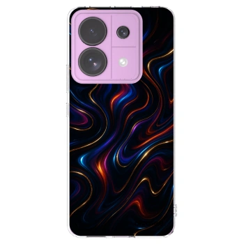 Picasee silikónový prehľadný obal pre Xiaomi Redmi Note 13 Pro 5G - Noir