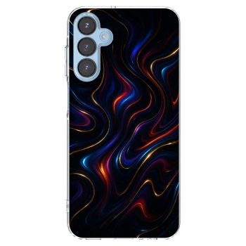 Picasee silikónový prehľadný obal pre Samsung Galaxy A15 A156B 5G - Noir