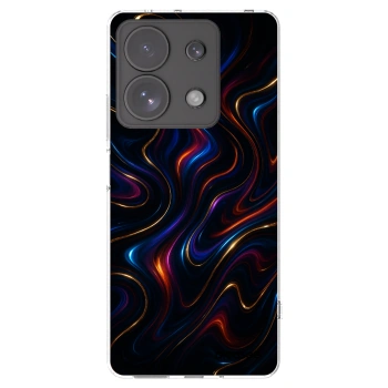 Picasee silikónový prehľadný obal pre Xiaomi Redmi Note 13 Pro 4G - Noir