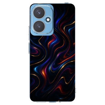 Picasee silikónový prehľadný obal pre Xiaomi Redmi 13C 5G - Noir