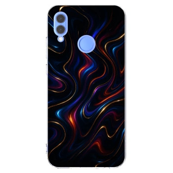 Picasee silikónový prehľadný obal pre Huawei P Smart 2019 - Noir