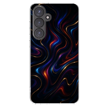 Picasee silikónový prehľadný obal pre Samsung Galaxy S24 FE S721B - Noir