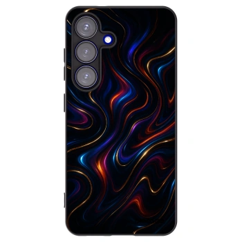Picasee silikónový čierny obal pre Samsung Galaxy S25 5G - Noir