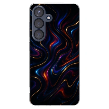 Picasee silikónový prehľadný obal pre Samsung Galaxy S25 5G - Noir