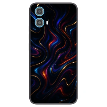 Picasee silikónový čierny obal pre Motorola Moto G34 5G - Noir