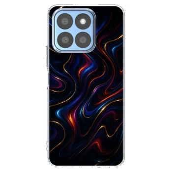 Picasee silikónový prehľadný obal pre Honor X8c - Noir