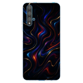 Picasee silikónový prehľadný obal pre Huawei Nova 5T - Noir