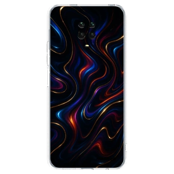 Picasee silikónový prehľadný obal pre Xiaomi Redmi Note 9 Pro - Noir