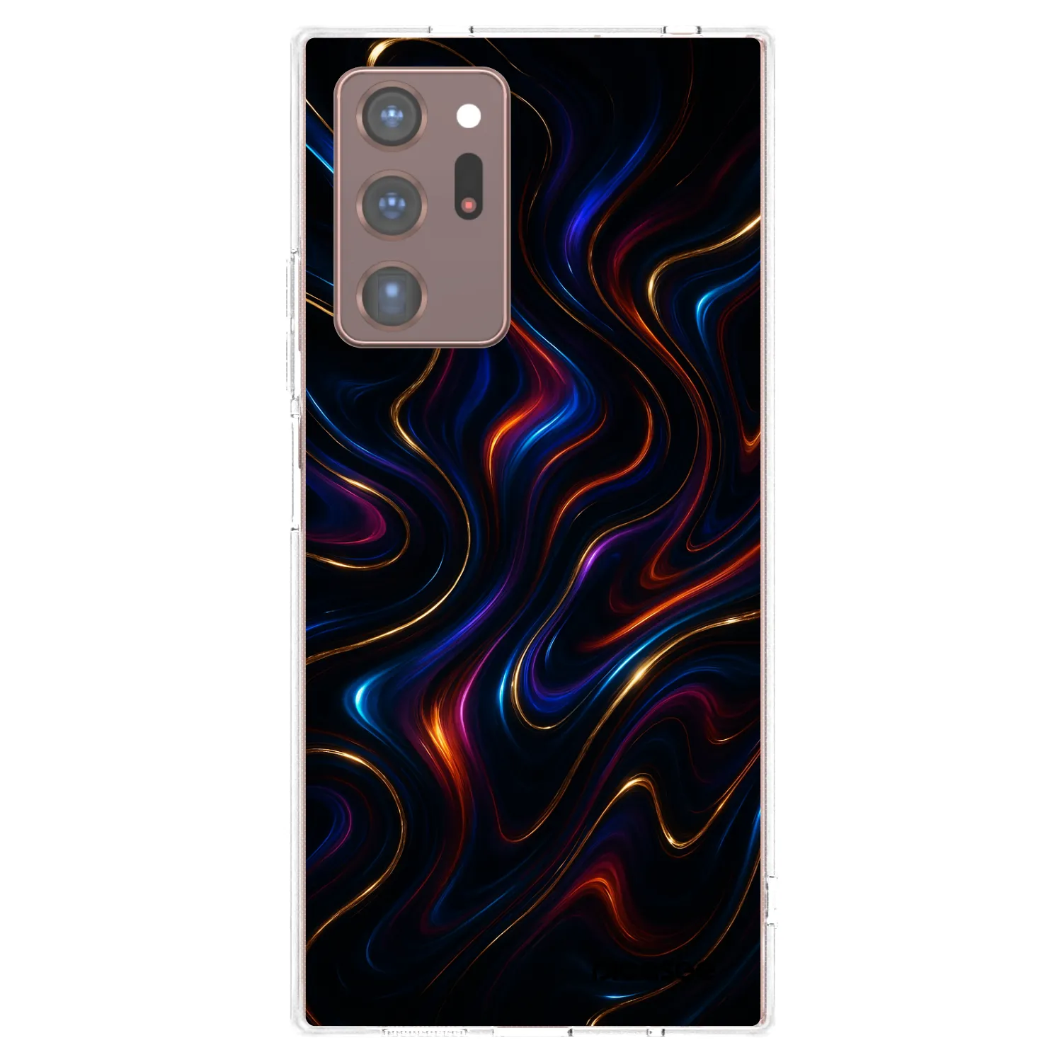 Picasee silikónový prehľadný obal pre Samsung Galaxy Note 20 Ultra - Noir