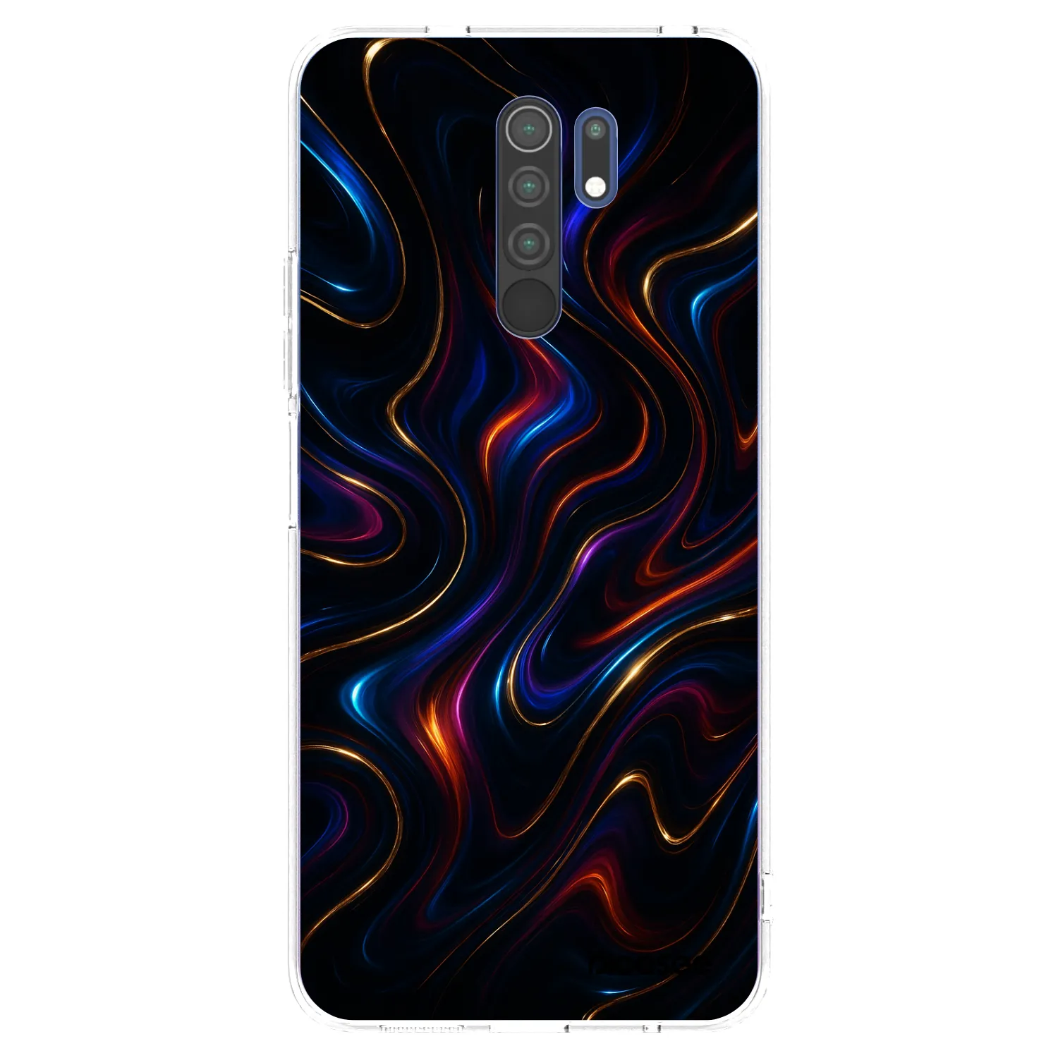 Picasee silikónový prehľadný obal pre Xiaomi Redmi 9 - Noir