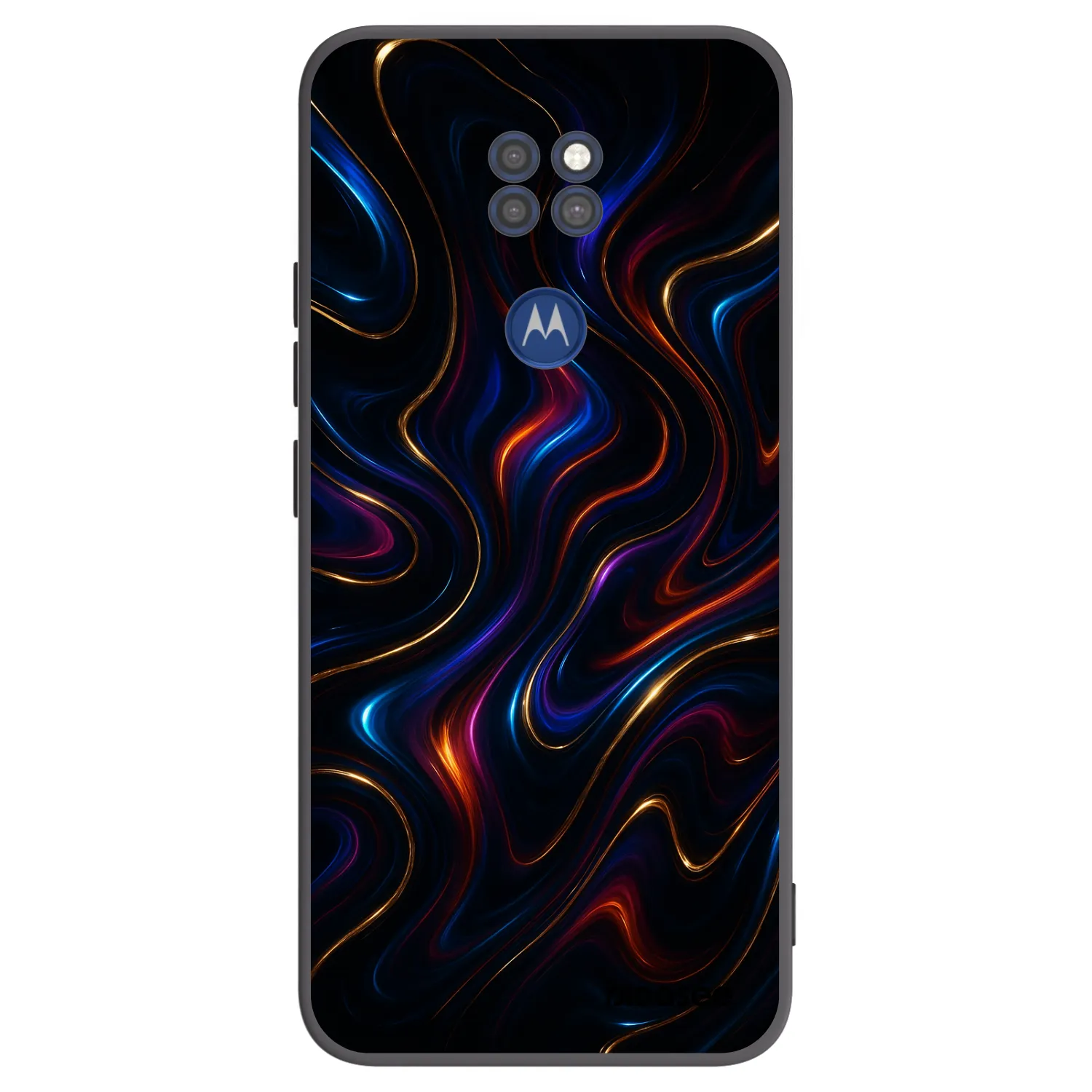 Picasee silikónový čierny obal pre Motorola Moto G9 Play - Noir