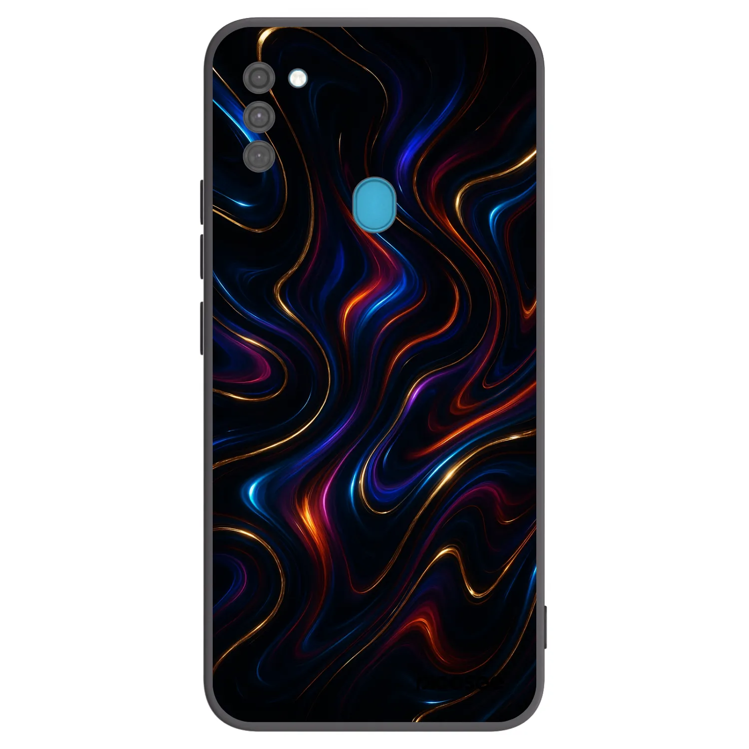 Picasee silikónový čierny obal pre Samsung Galaxy M11 - Noir