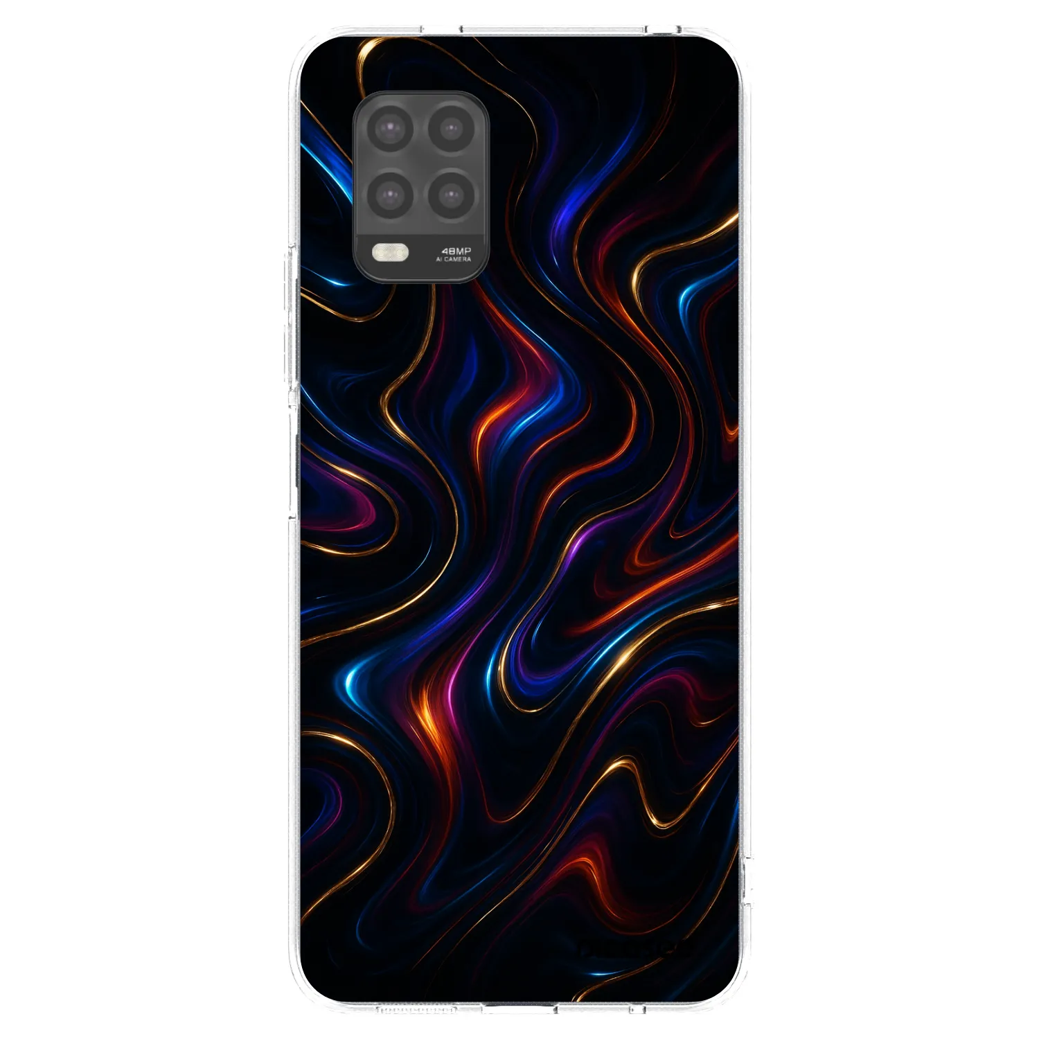 Silikónový prehľadný obal pre Xiaomi Mi 10 Lite - Noir