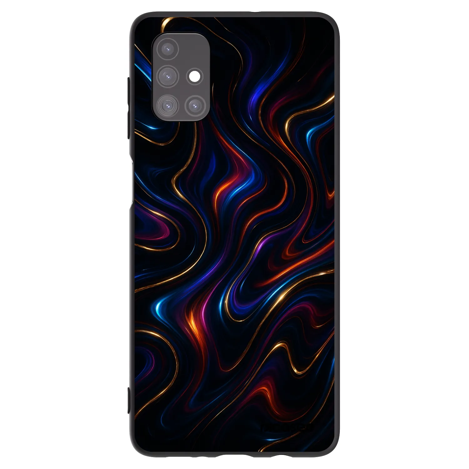 Picasee silikónový čierny obal pre Samsung Galaxy M51 M515F - Noir
