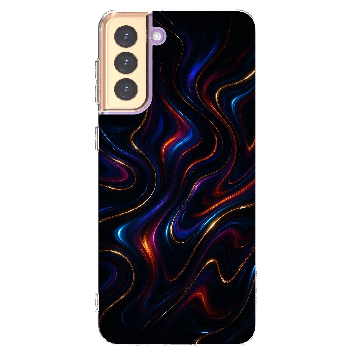Picasee silikónový prehľadný obal pre Samsung Galaxy S21+ 5G G996F - Noir