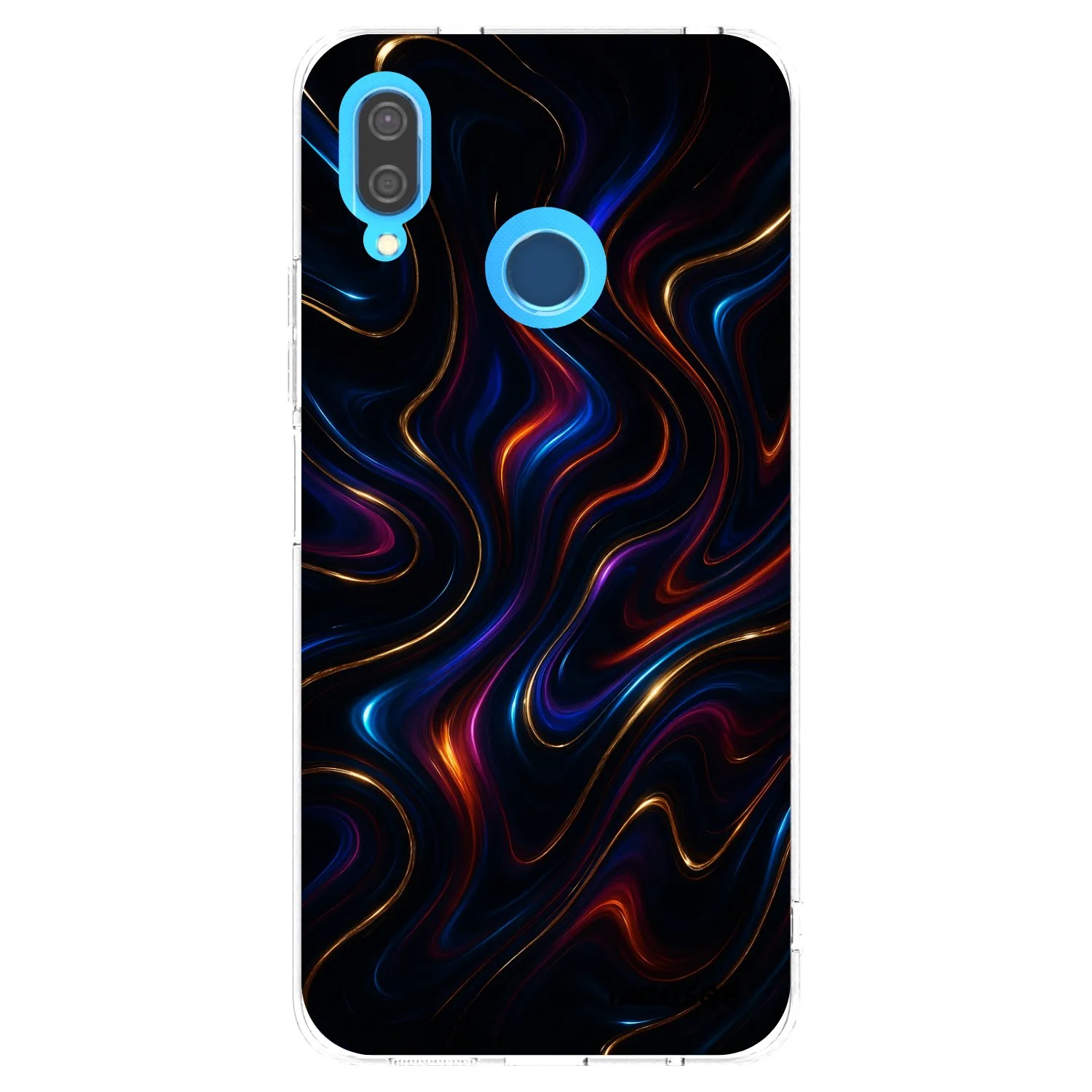 Picasee silikónový prehľadný obal pre Huawei P20 Lite - Noir