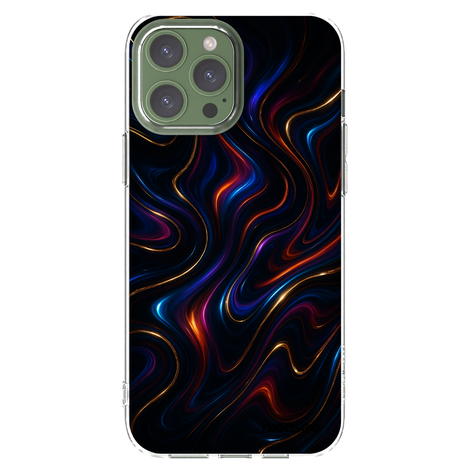 Silikónový prehľadný obal pre Apple iPhone 13 Pro Max - Noir