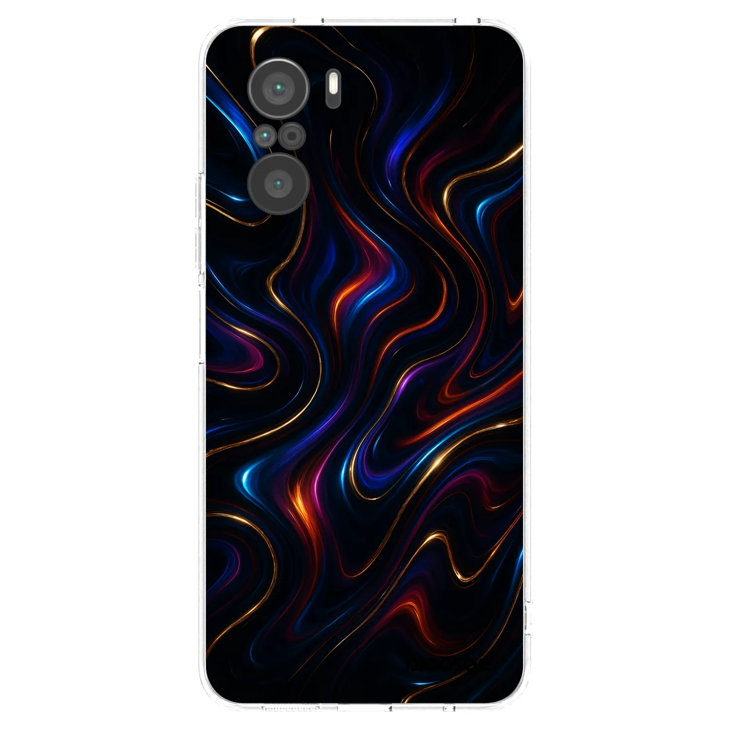 Picasee silikónový prehľadný obal pre Xiaomi Poco F3 - Noir