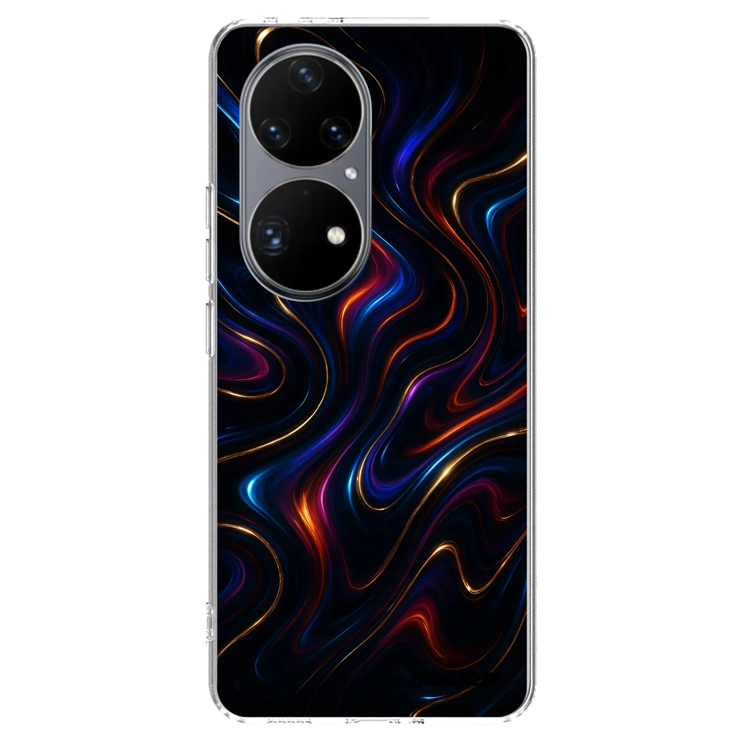 Picasee silikónový prehľadný obal pre Huawei P50 - Noir