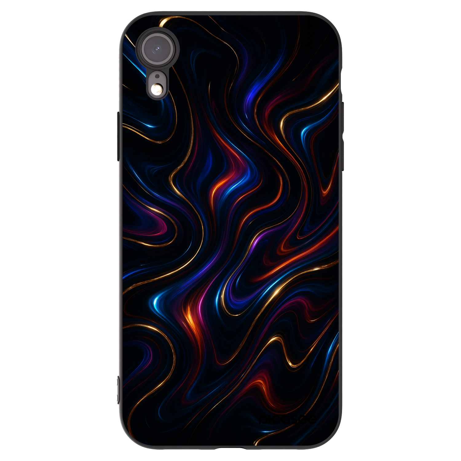 Picasee silikónový čierny obal pre Apple iPhone XR - Noir