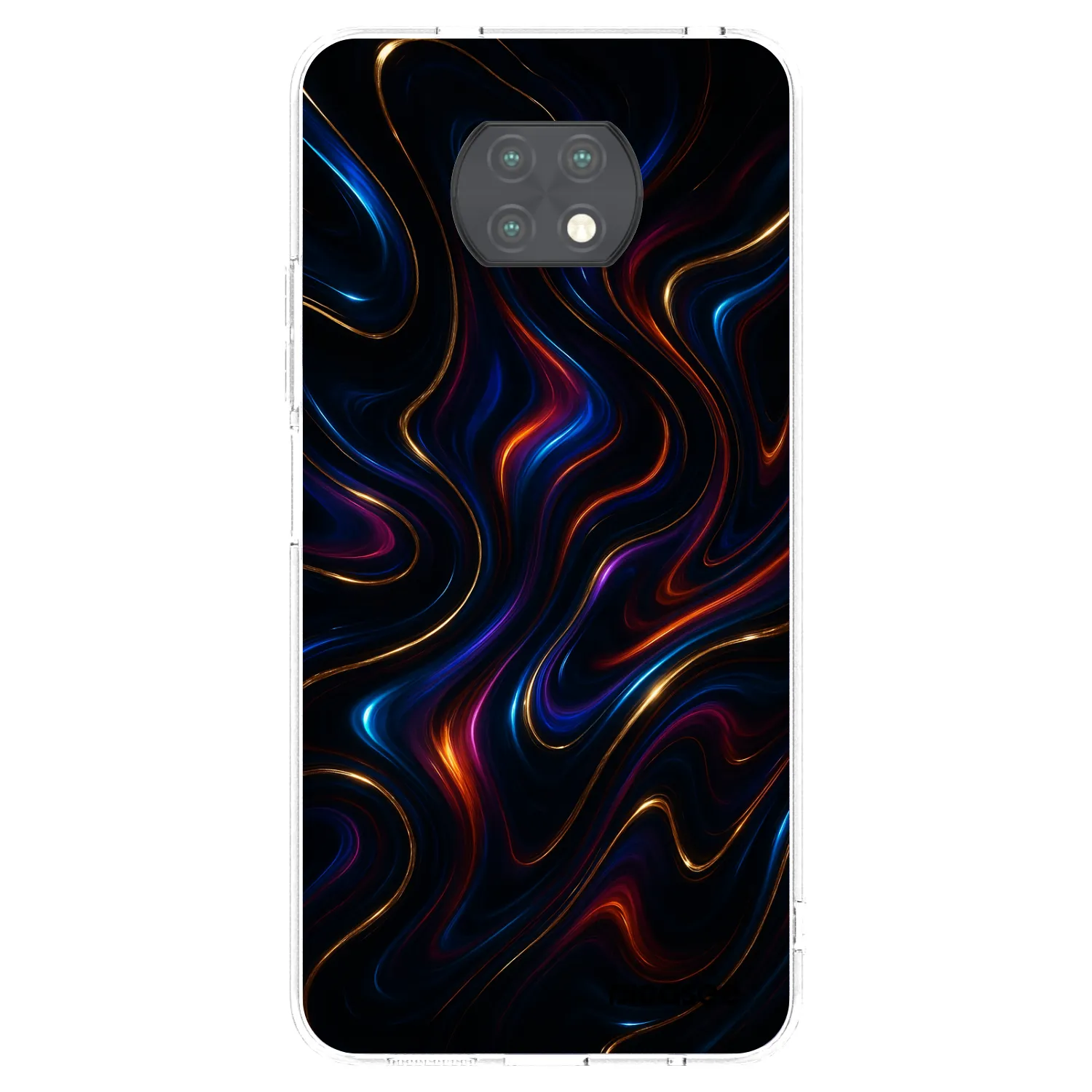 Silikónový prehľadný obal pre Xiaomi Redmi Note 9T - Noir