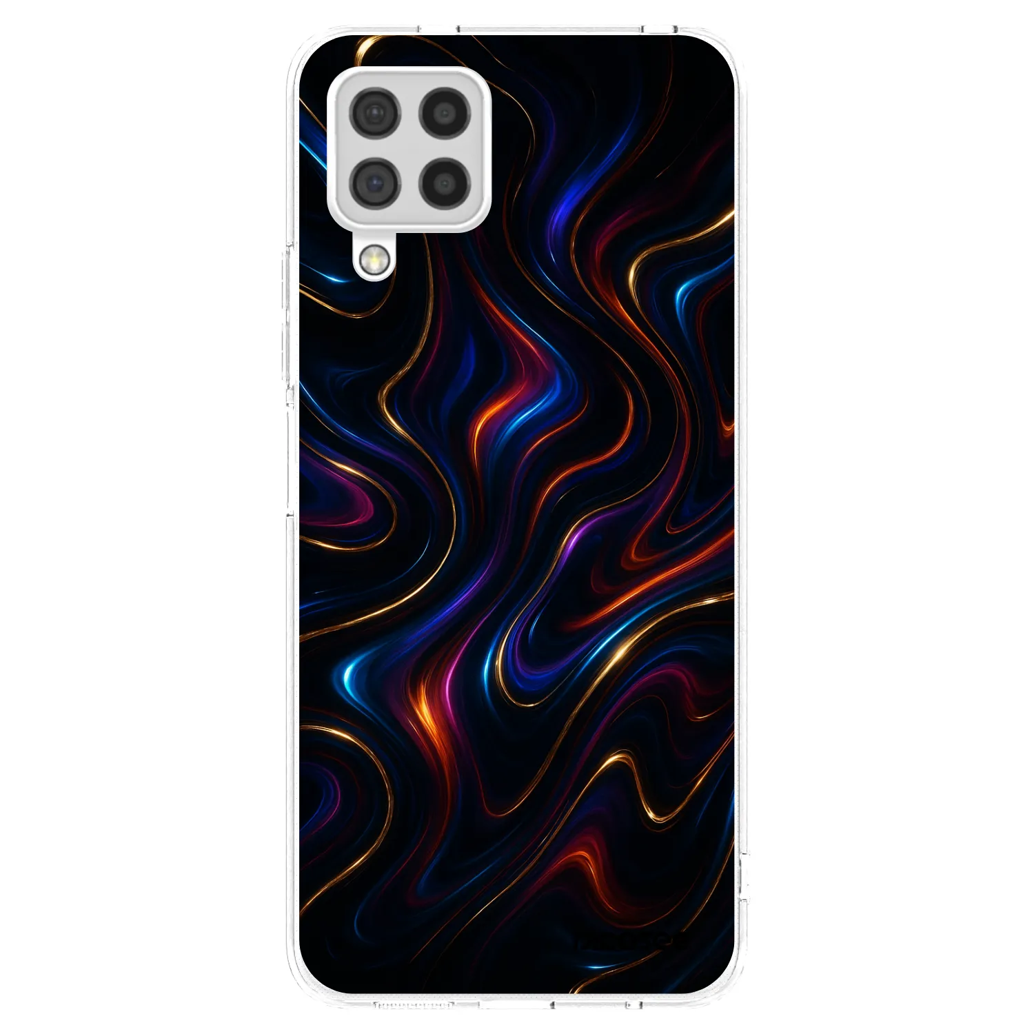 Picasee silikónový prehľadný obal pre Samsung Galaxy A22 A225F 4G - Noir