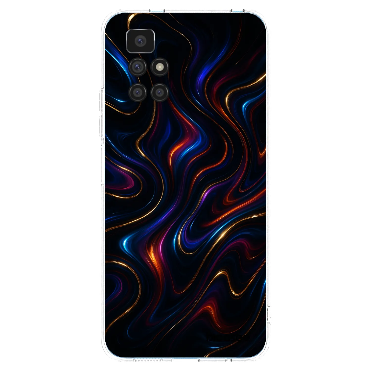 Picasee silikónový prehľadný obal pre Xiaomi Redmi 10 - Noir