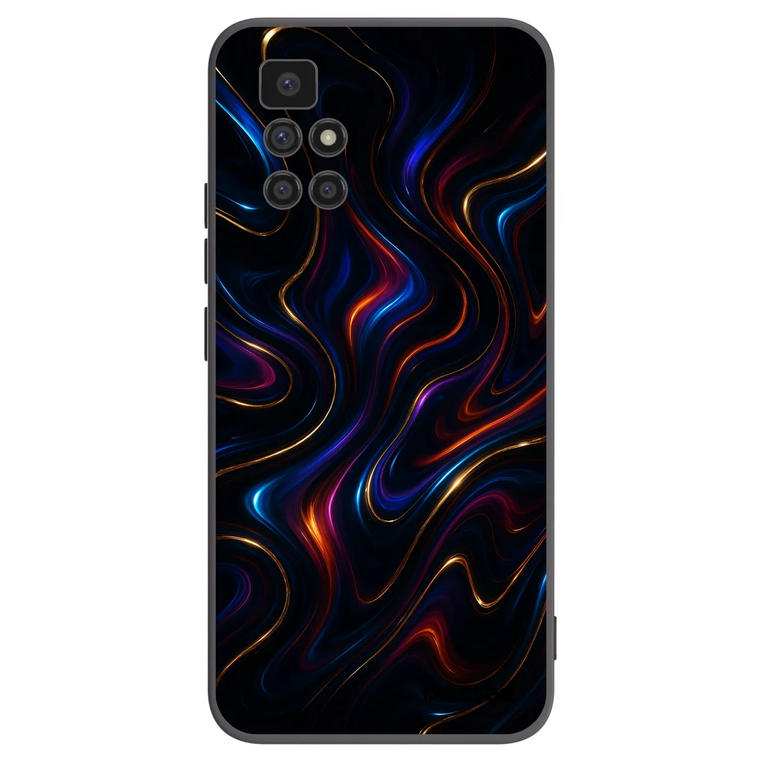 Picasee silikónový čierny obal pre Xiaomi Redmi 10 - Noir
