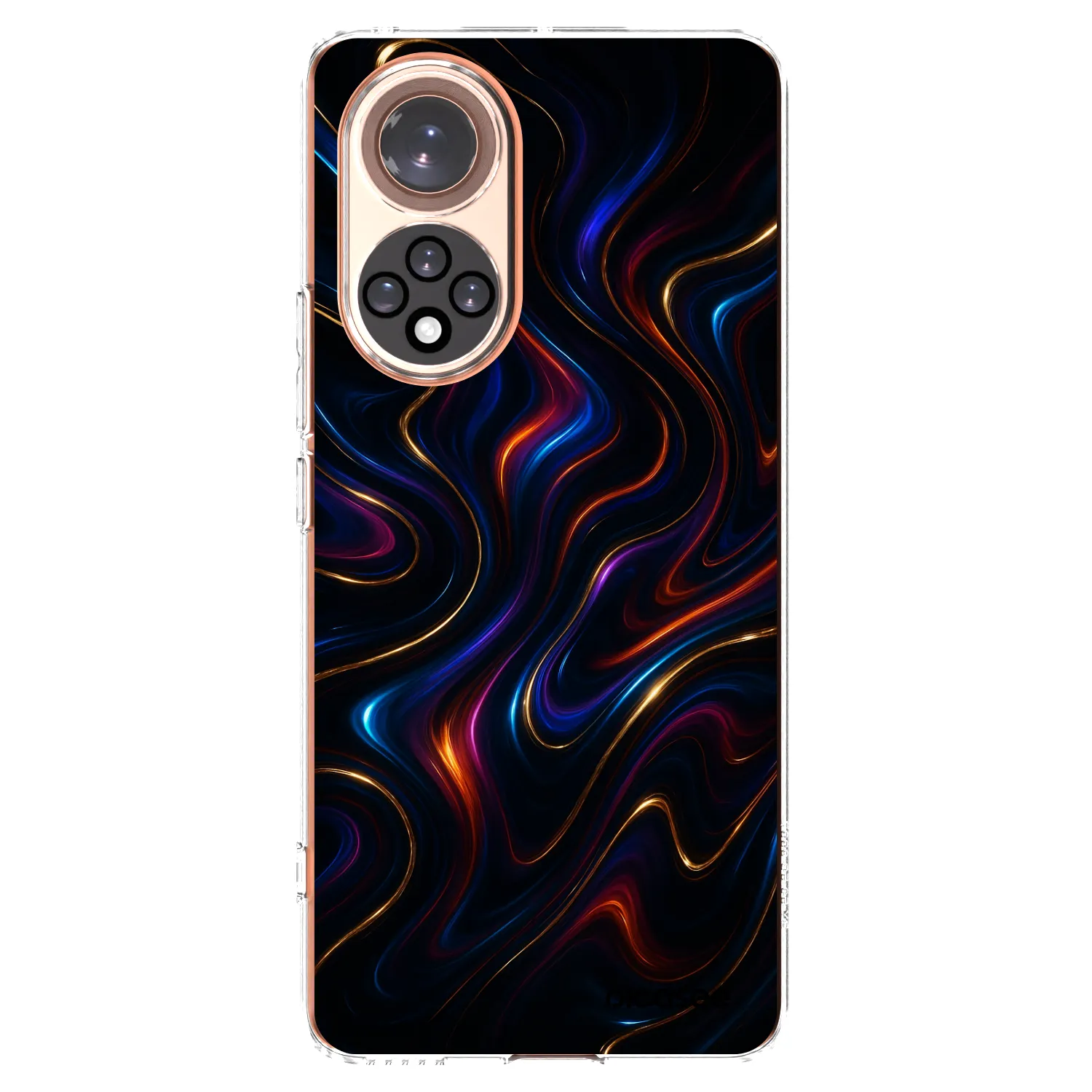 Picasee silikónový prehľadný obal pre Honor 50 5G - Noir