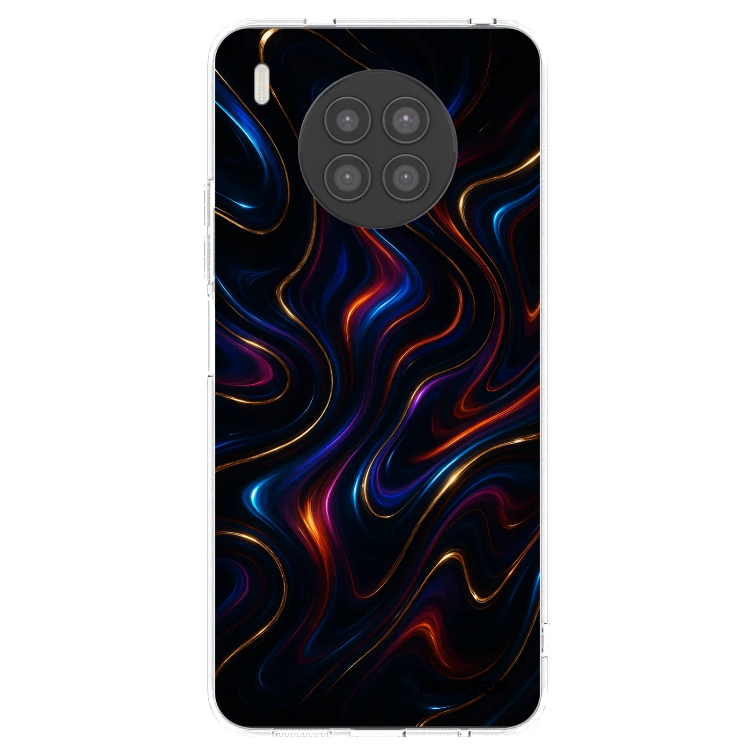 Picasee silikónový prehľadný obal pre Huawei Nova 8i - Noir